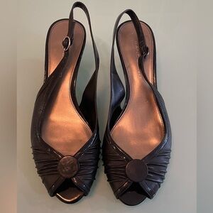 Bandolino black sandals 8.5